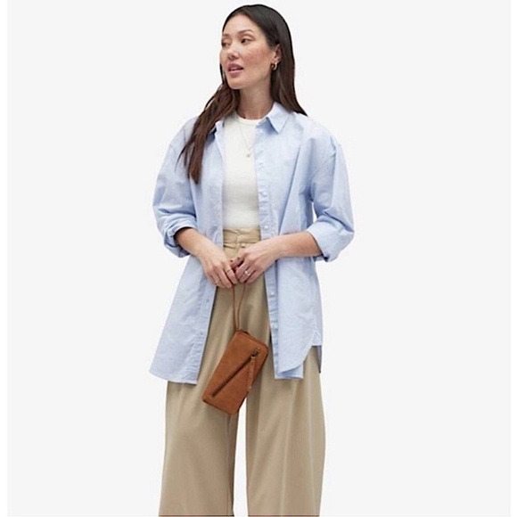 🆕 Free People | Distressed Vegan Wallet / Wristlet in Brown Vegan Leather - Picture 9 of 9